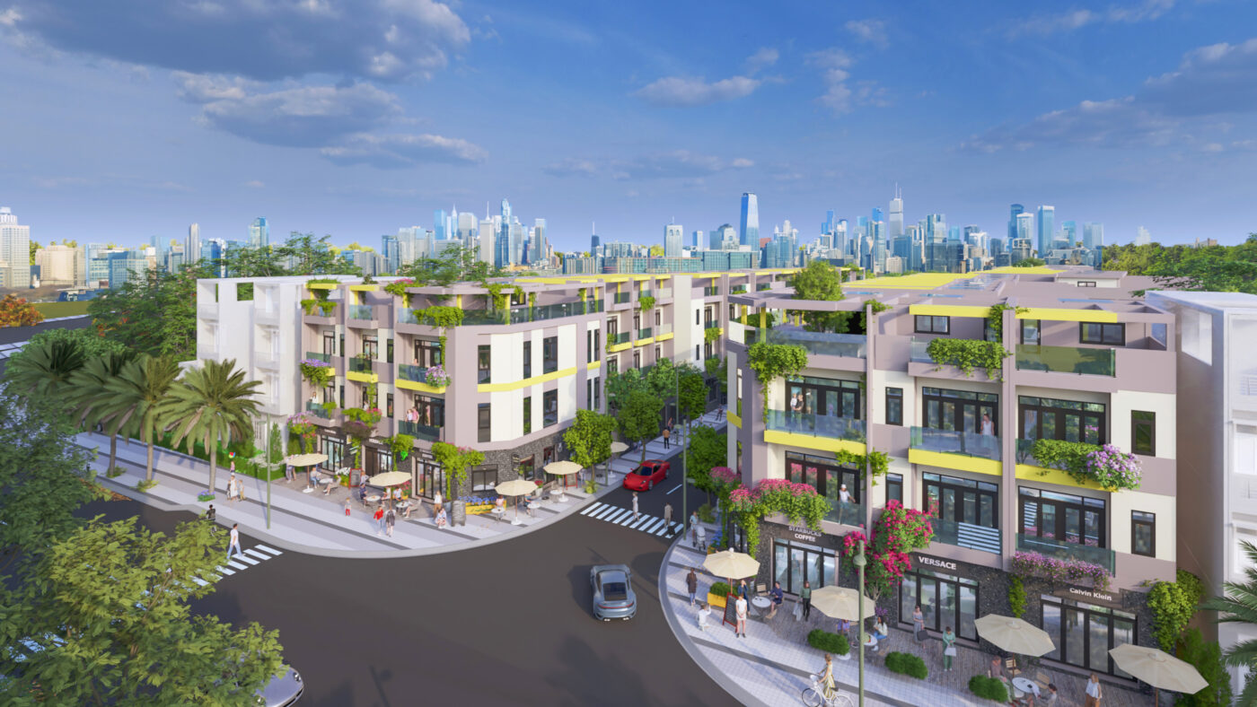 Khu nhà phố Bcons Eden Park - đường Bình Thung, phường Đông Hoà, Thành phố Hồ Chí Minh