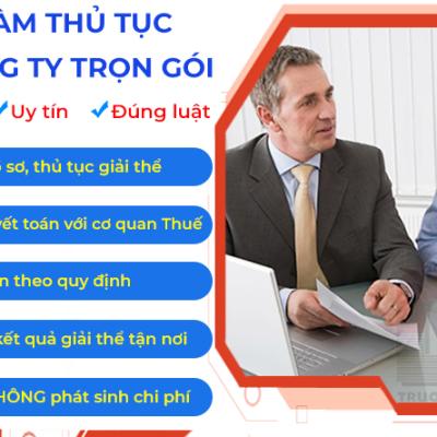 Dịch vụ làm thủ tục giải thể công ty, doanh nghiệp