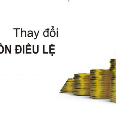 Dịch vụ làm thủ tục thay đổi tăng vốn điều lệ công ty - 1.400.000đ